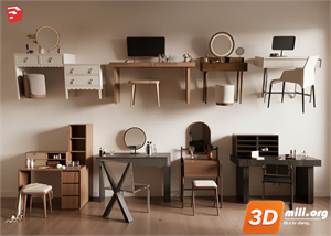 Dressing Table Skp Files 